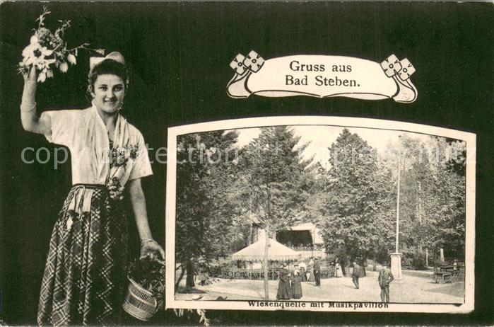Bad Steben Wiesenquelle mit Musikpavillon