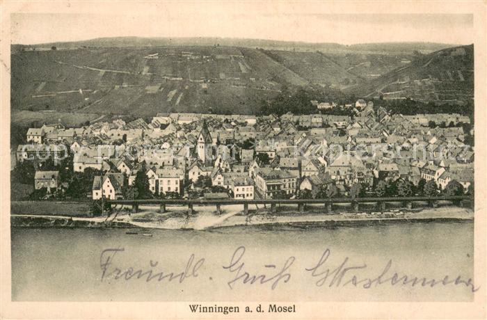 Winningen Mosel Panorama