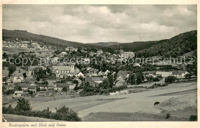Niederpruem mit Blick auf Pruem