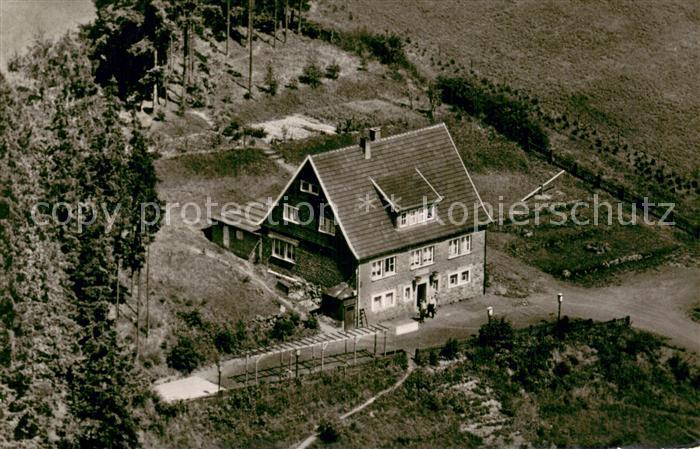 Medebach Hotel Pension Weddelberghof Fliegeraufnahme