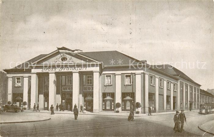 Frankfurt Main Vergnuegungs Palast Gross Frankfurt