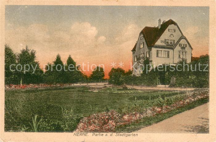 Herne Westfalen Partie im Stadtgarten