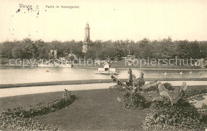 Wanne Herne Partie im Kaisergarten