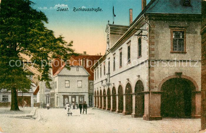 Soest DE NRW Rathausstrasse