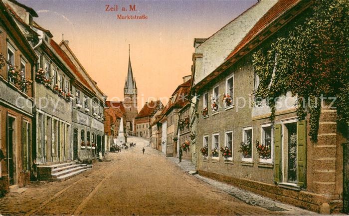 Zeil Main Marktstrasse Feldpost