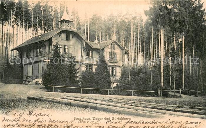 Zuerichberg ZH Forsthaus Degenried