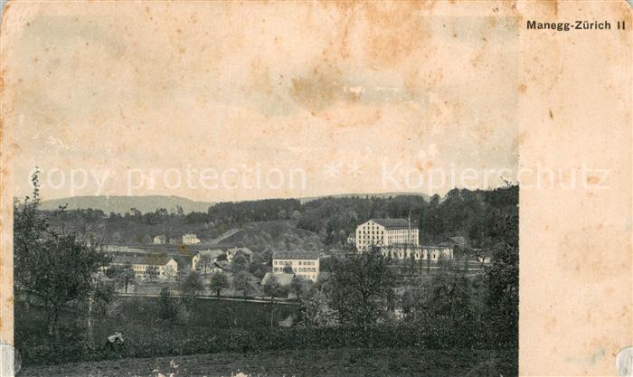 Manegg Zuerich ZH Panorama