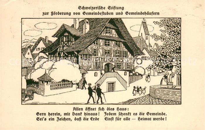 Zuerich ZH Schweizerische Stiftung zur Foerderung von Gemeindestufen und Gemeind