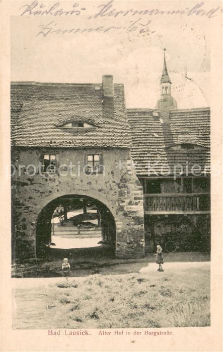 Bad Lausick Alter Hof in der Burgstrasse