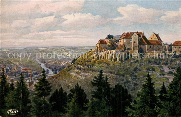 Freyburg Unstrut Neuenburg Wiedemann's Kuenstlerkarte Wiro Nr. 3132