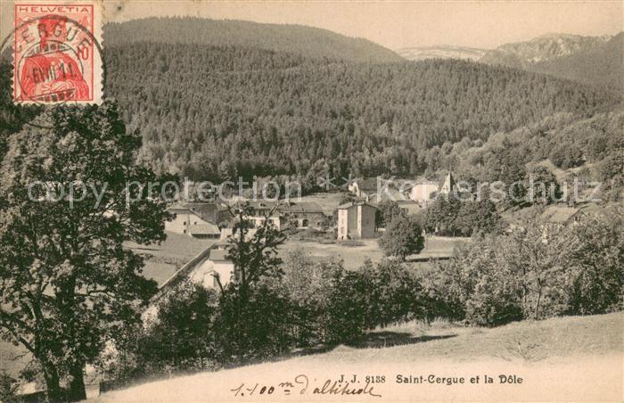 Saint-Cergue Nyon Suisse et la Dôle