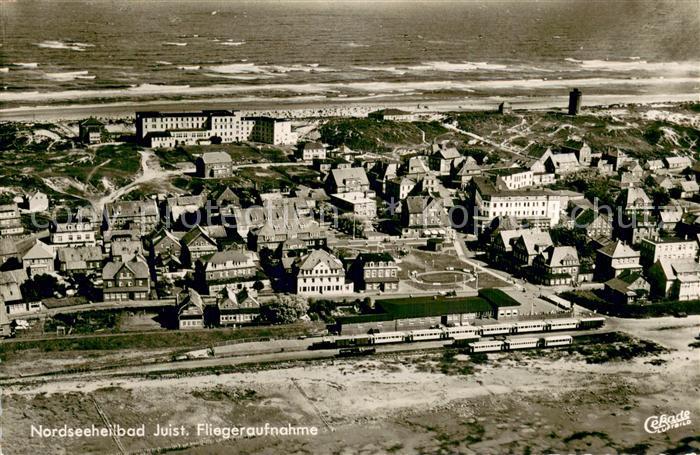 Juist Nordseebad Fliegeraufnahme