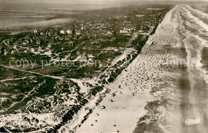 Juist Nordseebad Fliegeraufnahme