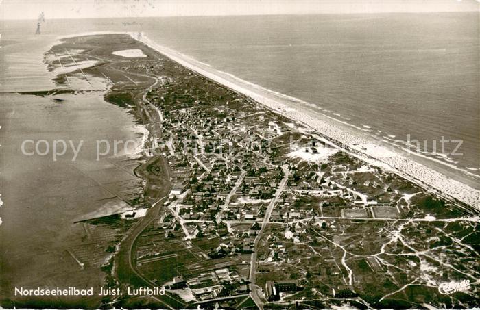 Juist Nordseebad Fliegeraufnahme