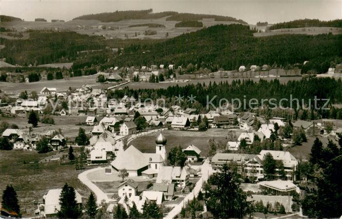 Hinterzarten Breisgau-Hochschwarzwald BW Panorama Hoehenluftkurort im Schwarzwal