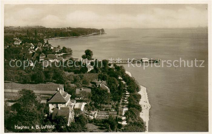 Hagnau Bodensee Fliegeraufnahme