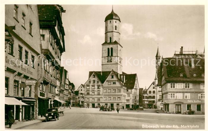Biberach Riss Marktplatz