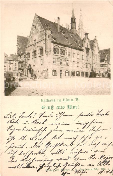 Ulm Donau Rathaus