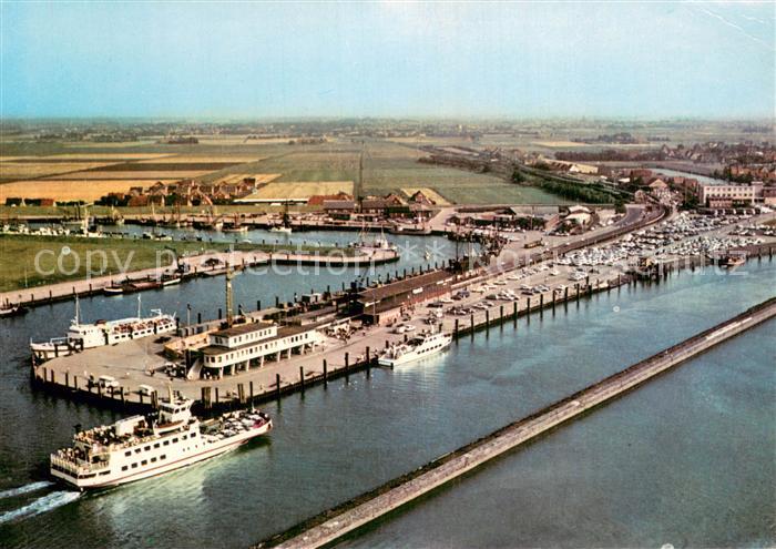 Norddeich  Norden Nordseebad Mole Dampfer Faehre