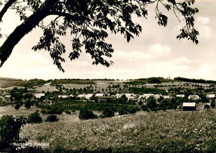 Rechberg Baden Klettgau Ansicht vom Waldrand aus