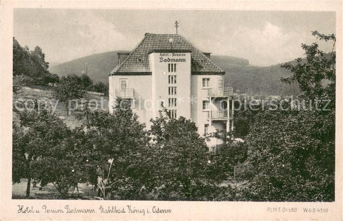 Bad Koenig Odenwald Hotel-Pension Bodmann Aussenansicht