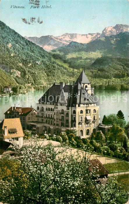 Vitznau Witznau Vierwaldstaettersee LU Park Hotel Aussenansicht