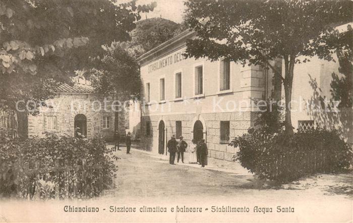 Chianciano Terme IT Stazione climatica e balneare - Stabilimento Acqua Santa