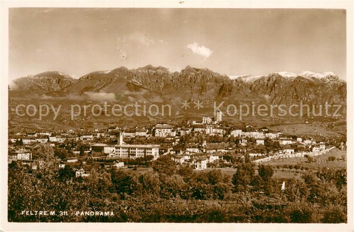 Feltre Belluno IT Panorama Gesamtansicht