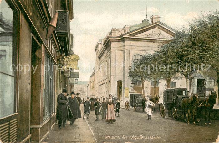 Brest 29 Rue d Aiguillon - Le Theatre - Kutschen