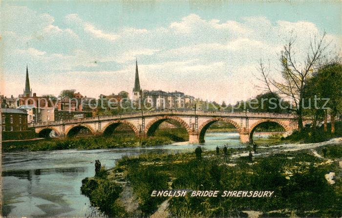 Shrewsbury  UK English Bridge