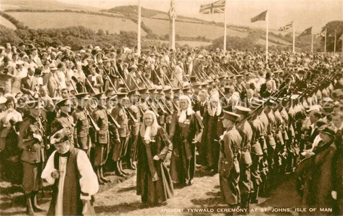 Isle of Man UK Ancient Tynwald Ceremony at St. Johns