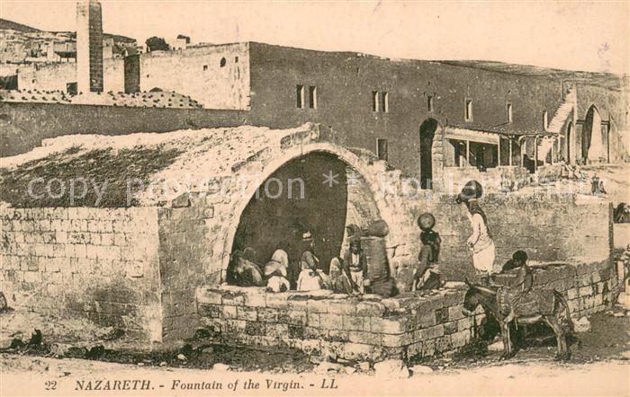 Nazareth Israel Fountain of the Virgin
