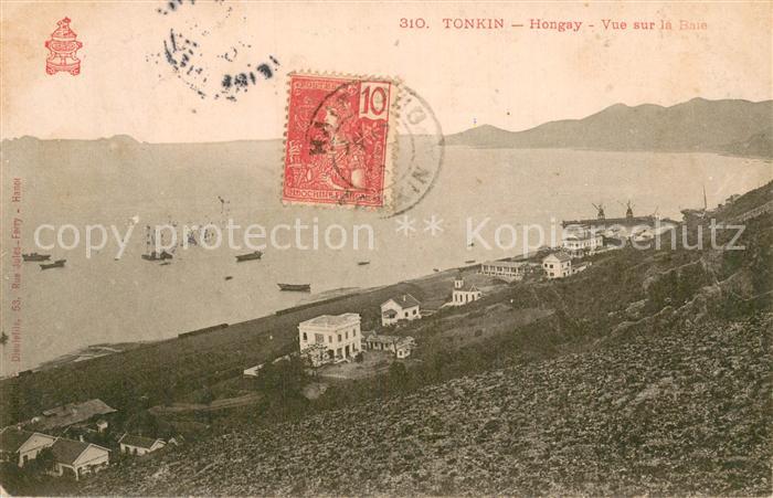 Tonkin Vietnam Hongay - Vue sur le Raie
