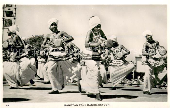 Ceylon  Sri Lanka Kandyan Folk Dance