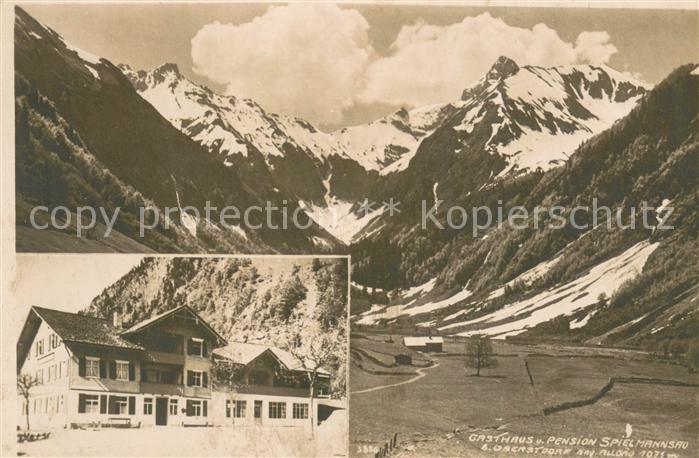 Oberstdorf Gasthaus-Pension Spielmannsao