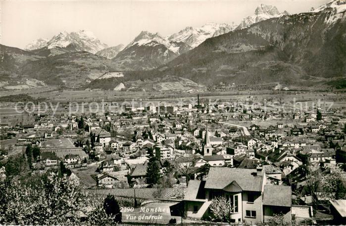 Monthey VS Teilansicht