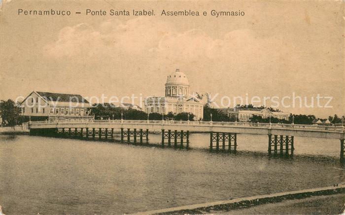Pernambuco Brazil Ponte Santa Izabel - Assemblea e Gymnasio