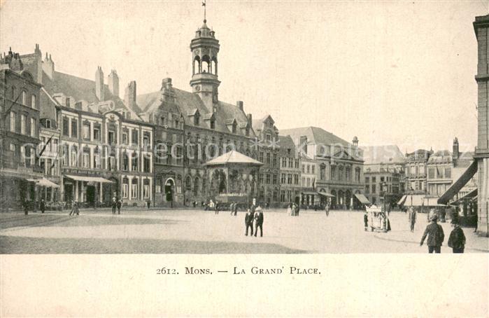 Mons  Belgie La Grand Place