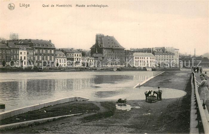 Liege Luettich Quai de Maestricht - Musee archeologique