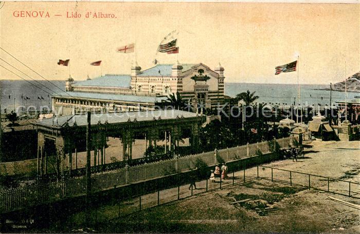 Genova Genua Liguria Lido d Albaro