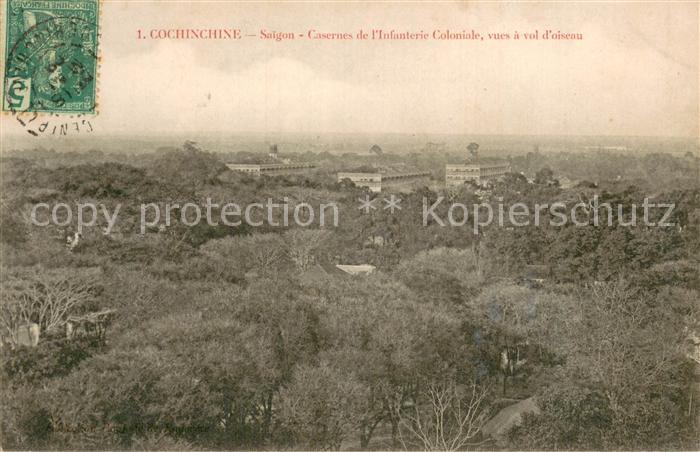 Cochinchine Vietnam Casernes de l Infanterie Coloniale