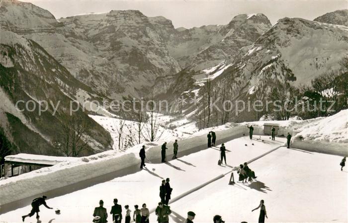 Braunwald GL Eisfeld Curling