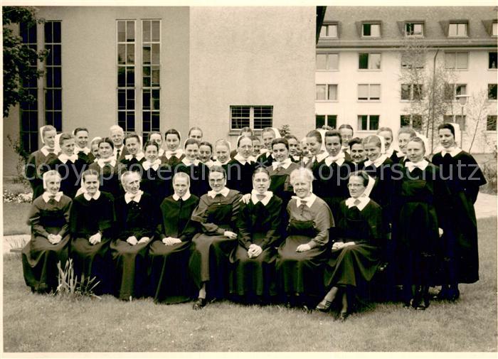 Zollikerberg ZH Gruppenfoto - Schwestern-Heim Neumuenster