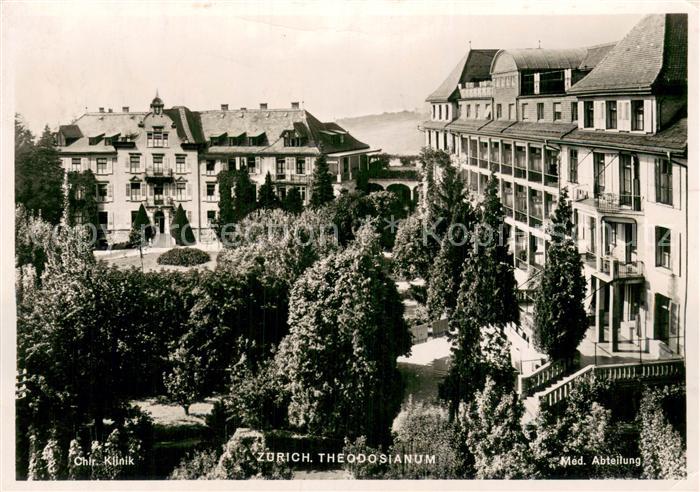 Zuerich ZH Theodosanium Aussenansicht