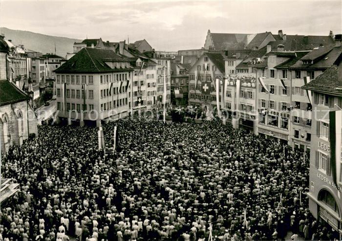 Zuerich ZH Jubilaeumsfeier 2. Juni 1951