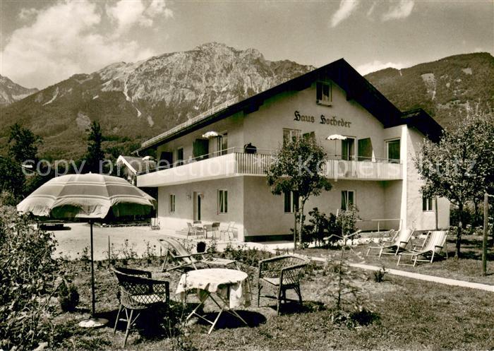 Bad Reichenhall Haus Hocheder Aussenansicht m. Garten