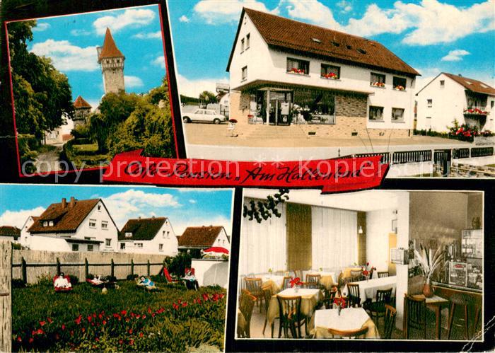 Ostheim  Rhoen Cafe-Pension Am Hallenbad Innen- u. Aussenansichten