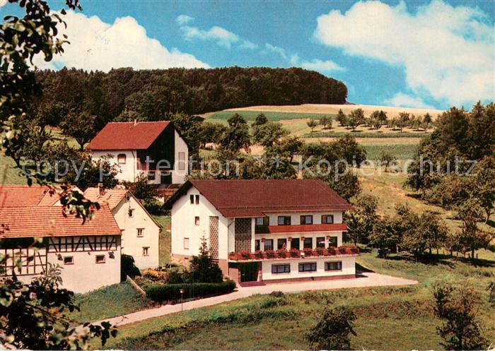 Reichelsheim Odenwald Cafe-Pension Berghof Aussenansicht