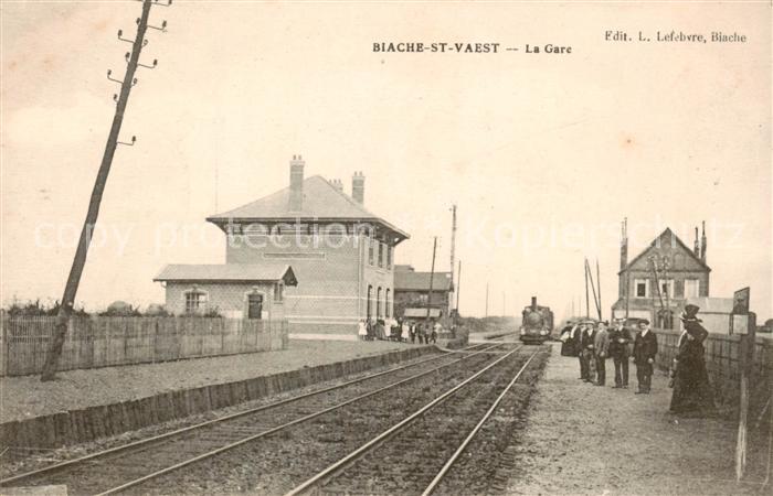 Biache-Saint-Vaast-Vaest 62 Pas-de-Calais La Gare Feldpost