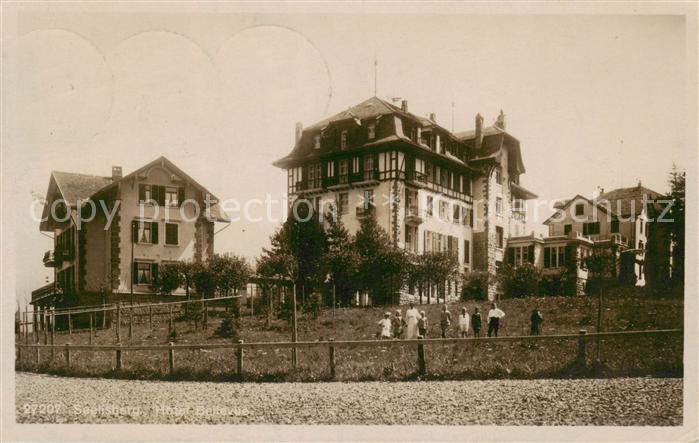 Seelisberg UR Hotel Bellevue Aussenansicht